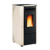 Pelletofen Extraflame Ketty 5.0 mit 6,5 kW - Verkleidung: elfenbein