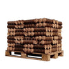 Holzbriketts – Laubholz und Nadelholz – Halbpalette mit 480 kg